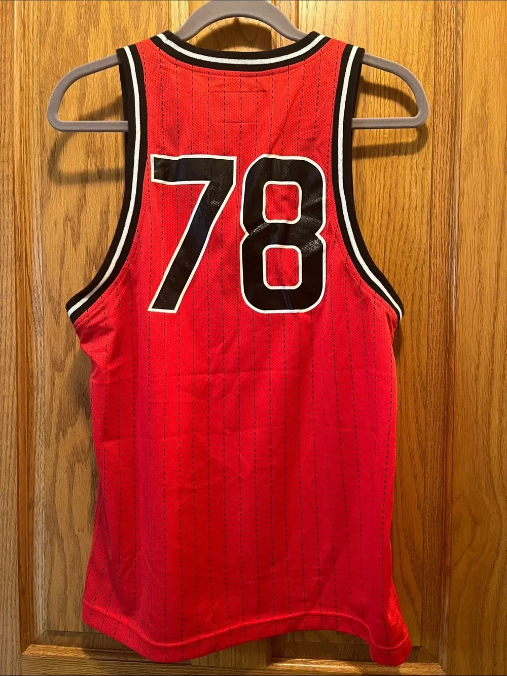 Mishka Basketball Jersey with Black  Trim and Number 78 street wear skate